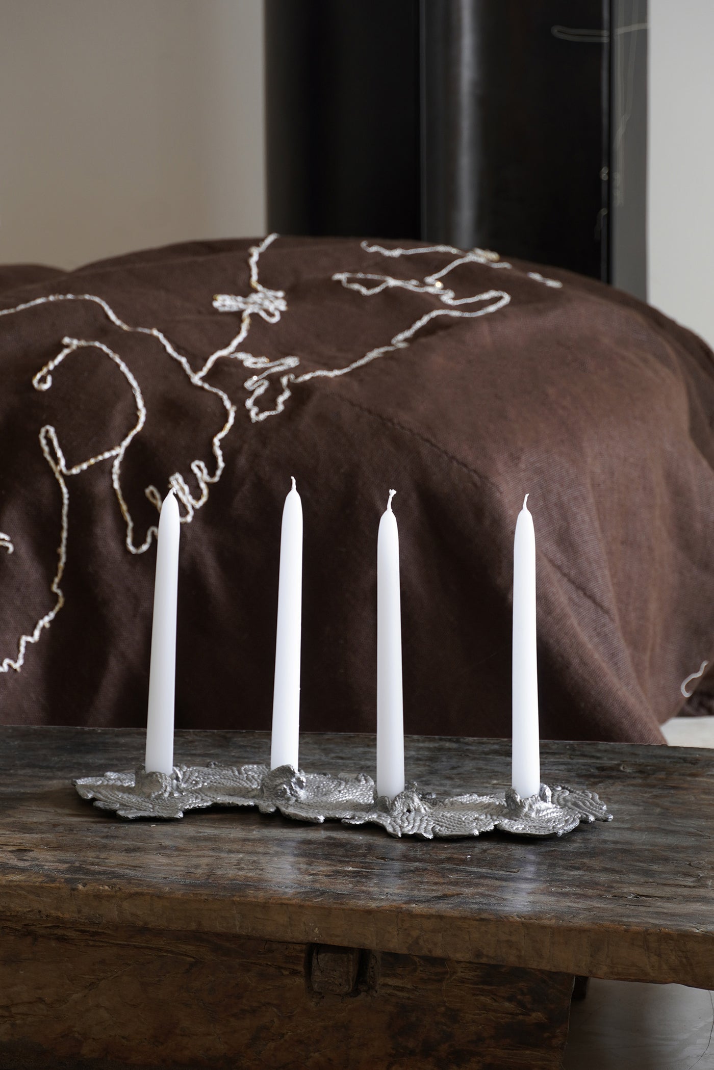 Roped Candle Holder